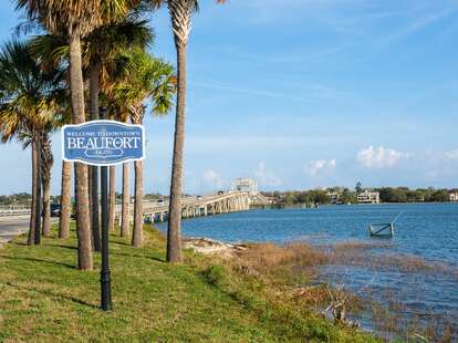 woods memorial bridge beaufort south carolina