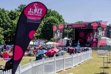 stage at Atlanta Jazz Festival