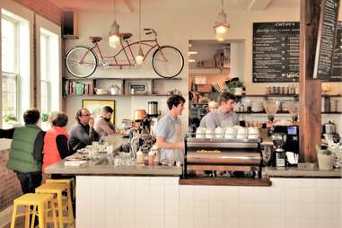 Coffee shop and creperie Tandem in Travelers Rest, South Carolina 