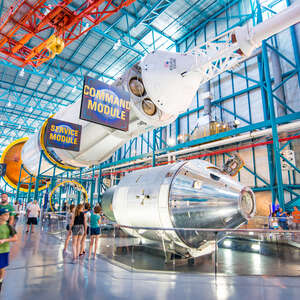 Kennedy Space Center on Merritt Island, Florida
