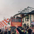 wrexham football supporters parade van afc 2023