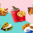 Vegetarian fast food vegan wendys nathans taco bell dairy queen white castle